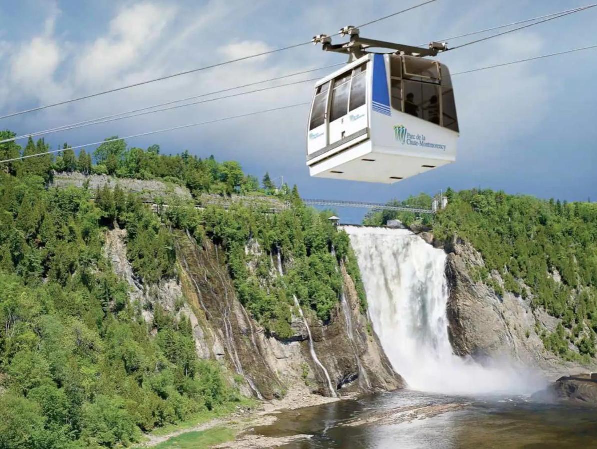 Initial - Road Trip - Chutes-Montmorency - Vue Fleuve Saint-Jean-de-Boischâtel Exteriör bild